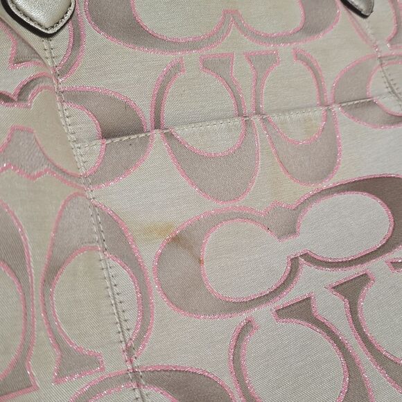 Coach Purse Tan and Light - Picture 11 of 11